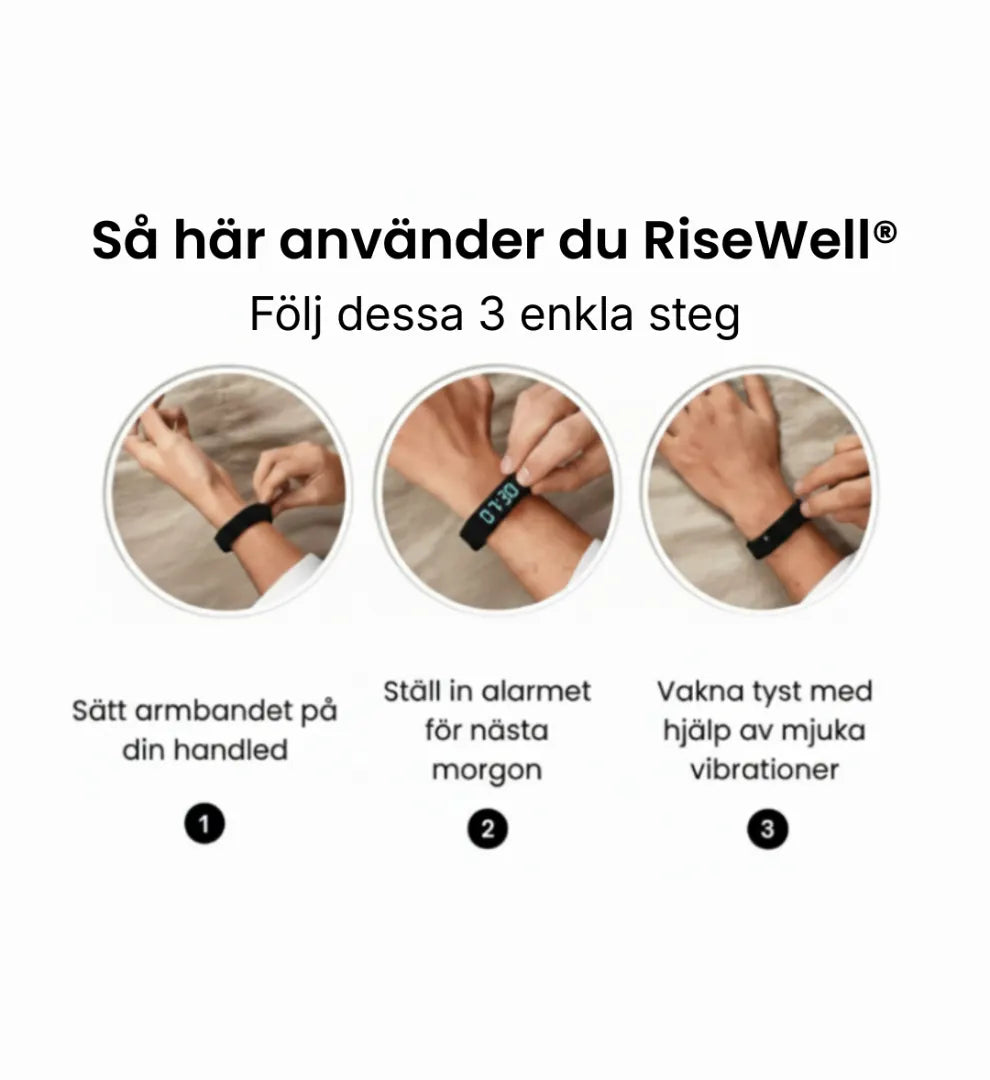 RiseWell® – Vakna pigg första signalen. Varje morgon.